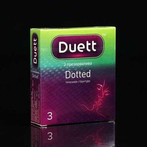 Презервативы dotted 3 шт. презервативы duett dotted 3 шт