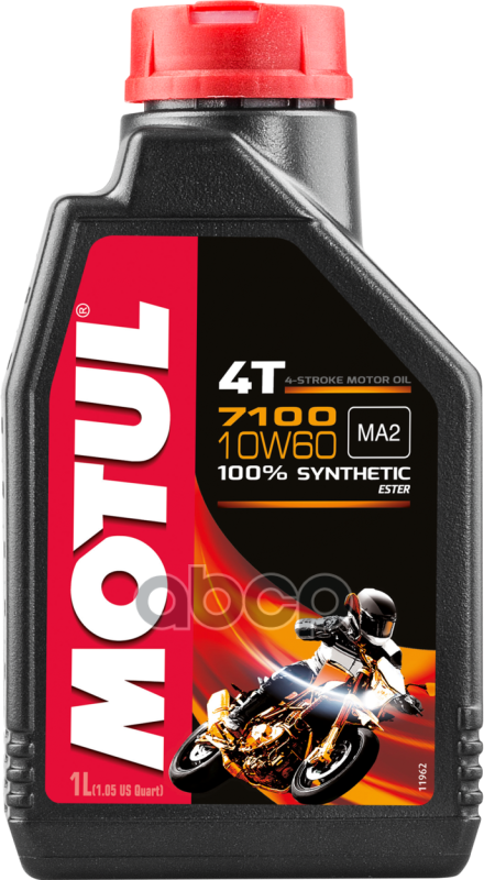 Масло Моторное 7100 4T 10W60 Синт.1л Motul MOTUL арт. 104100