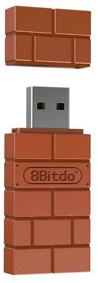 Беспроводной USB-адаптер 8BitDo (коричневый)