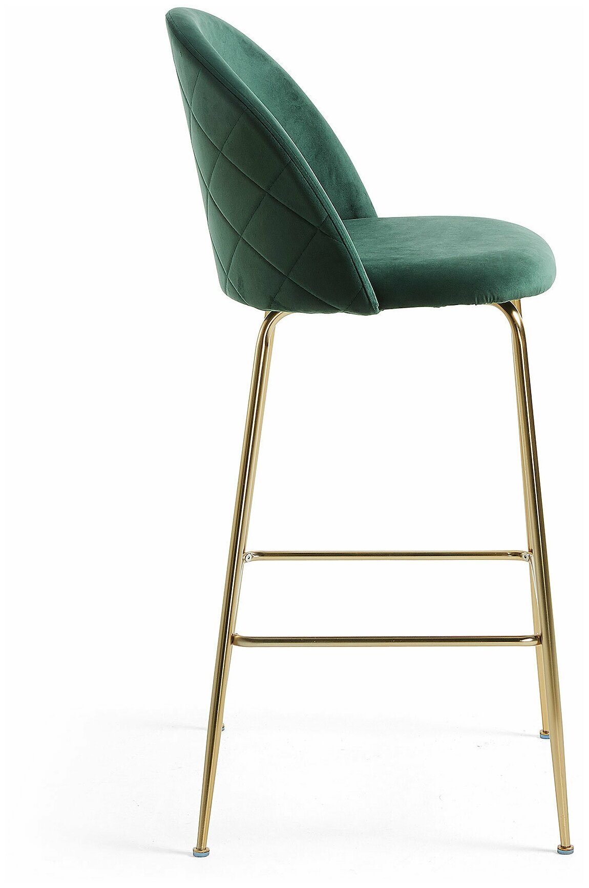 Барный стул Mystere зеленый бархат