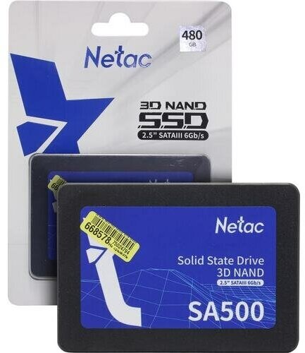 SSD Netac SA500 NT01SA500-480-S3X