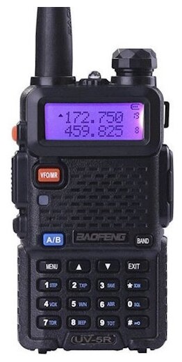 Рация Baofeng UV-5R 8W (3 режима мощности) Black