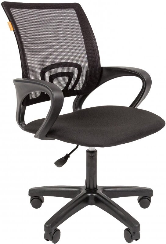 Кресло оператора Chairman 696 LT спинка ткань-сетка черная/сиденье ткань С черная регулировка по высоте