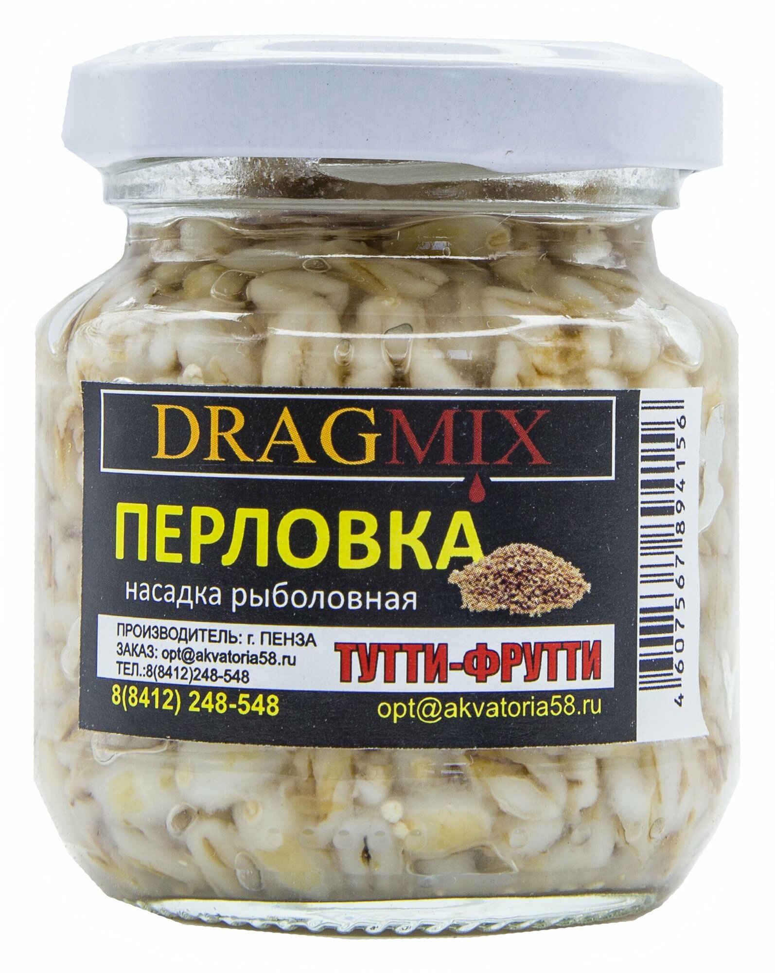 Перловка консервированная DRAGMIX 105гр."Тутти-фрутти"