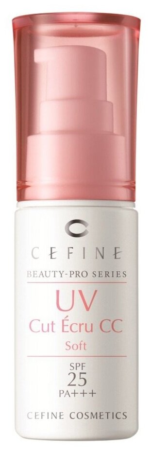 Эмульсия солнцезащитная CEFINE Beauty-Pro Series UV Cut Ecru СС SPF25 РА+++ 30 г