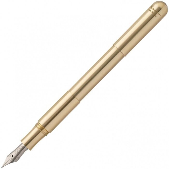 Kaweco 10001001 Перьевая ручка kaweco supra, brass ст (перо ef - 0.5 мм)