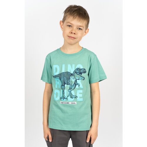 фото Футболка let's go 52287, размер 134-68, цвет желтый