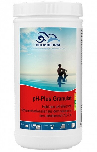 Гранулы для повышения уровня рН воды Chemoform PH-Плюс 1kg 0802001