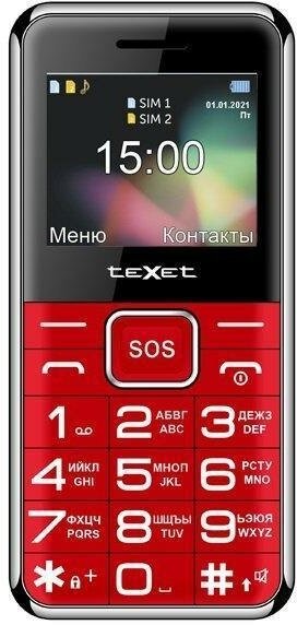 Мобильный телефон teXet TM-B319 Красный