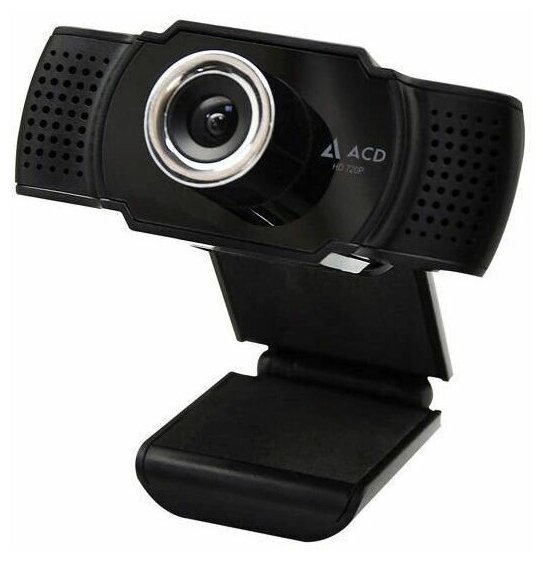 WEB Камера ACD-Vision UC400 CMOS 1.3МПикс, 1280x720p, 30к/с, микрофон встр., кабель USB 2.0 1.5м, шторка объектива, универс. крепление, черный корп. (551769)