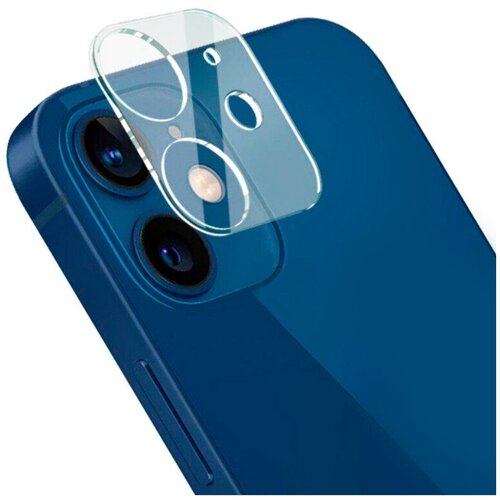 фото Защитное стекло для камеры apple iphone 12 / накладка для защиты камеры эпл айфон 12 / premium качество (прозрачный) сotetci
