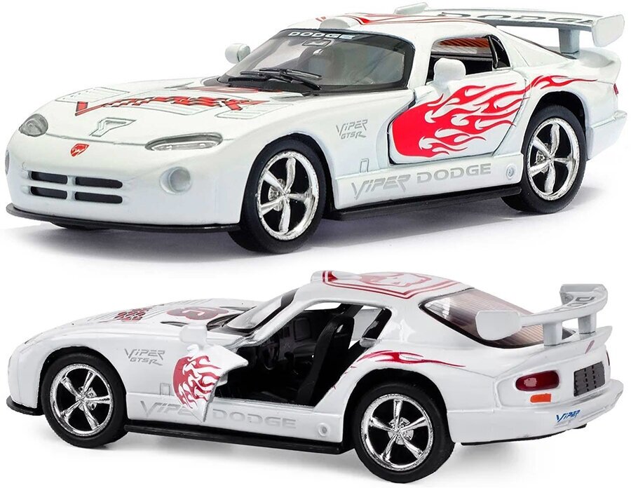 Машинка металлическая Kinsmart Dodge Viper 1:36