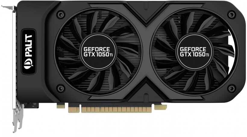 Видеокарта Palit Geforce GTX 1050 TI Dual OC 4 GB