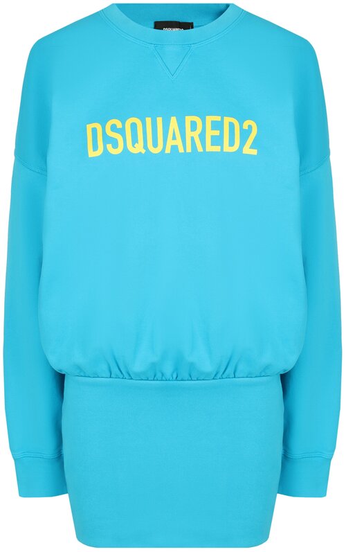 Платье DSQUARED2 Голубой