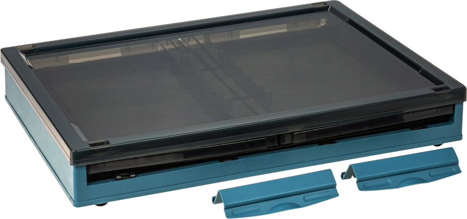 Ящик для хранения Solmax, 50 л, 51х36х30 см, прозрачный - фотография № 7