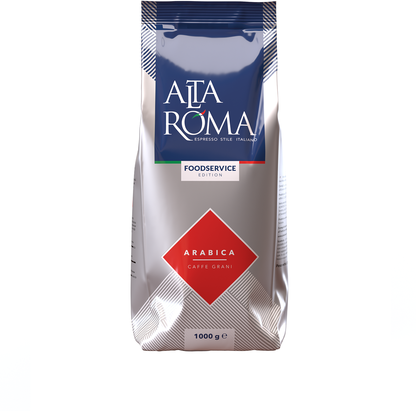 Зерновой кофе ALTA ROMA ARABICA, пакет, 1000гр.