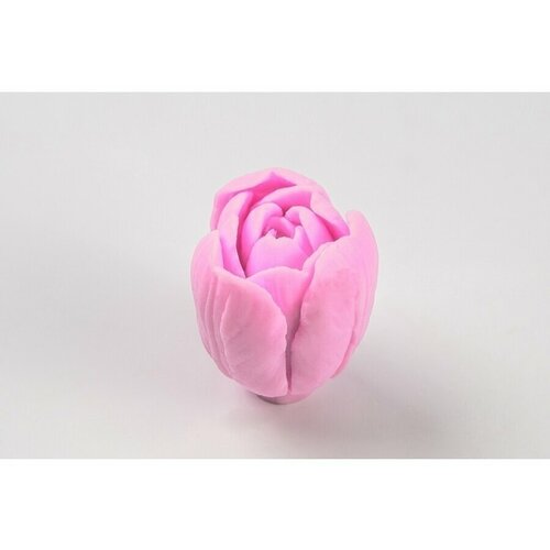 Форма для мыла Бутон тюльпана №3 силиконовая форма для мыла бутон тюльпана малый закрытый