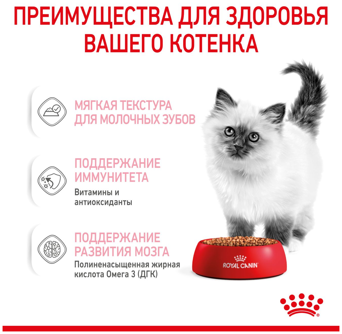 Royal Canin Kitten влажный корм для котят от 4 до 12 месяцев кусочки в соусе, 85 г - фото №16