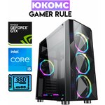 Игровой системный блок юкомс i5-11400f, GTX 1080 8GB, ssd 480gb, 16Gb, БП 700W, win 10 pro, office 19 business - изображение