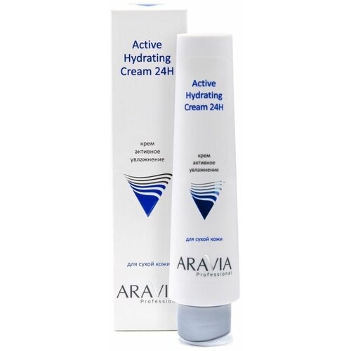 Крем Aravia Крем для лица активное увлажнение / Active Hydrating Cream 24H, 100 мл