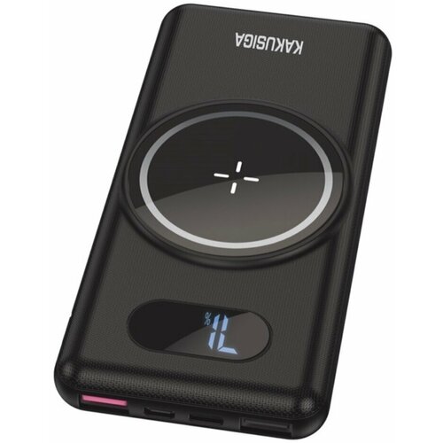 Внешний аккумулятор с беспроводной зарядкой Rapture 661 10000mAh для iPhone-121314 смартфонов наушников смарт-часов черный 246000₽