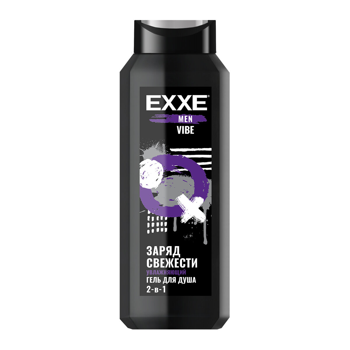 EXXE MEN Мужской гель для душа 2в1 "Увлажняющий" VIBE, 400 мл