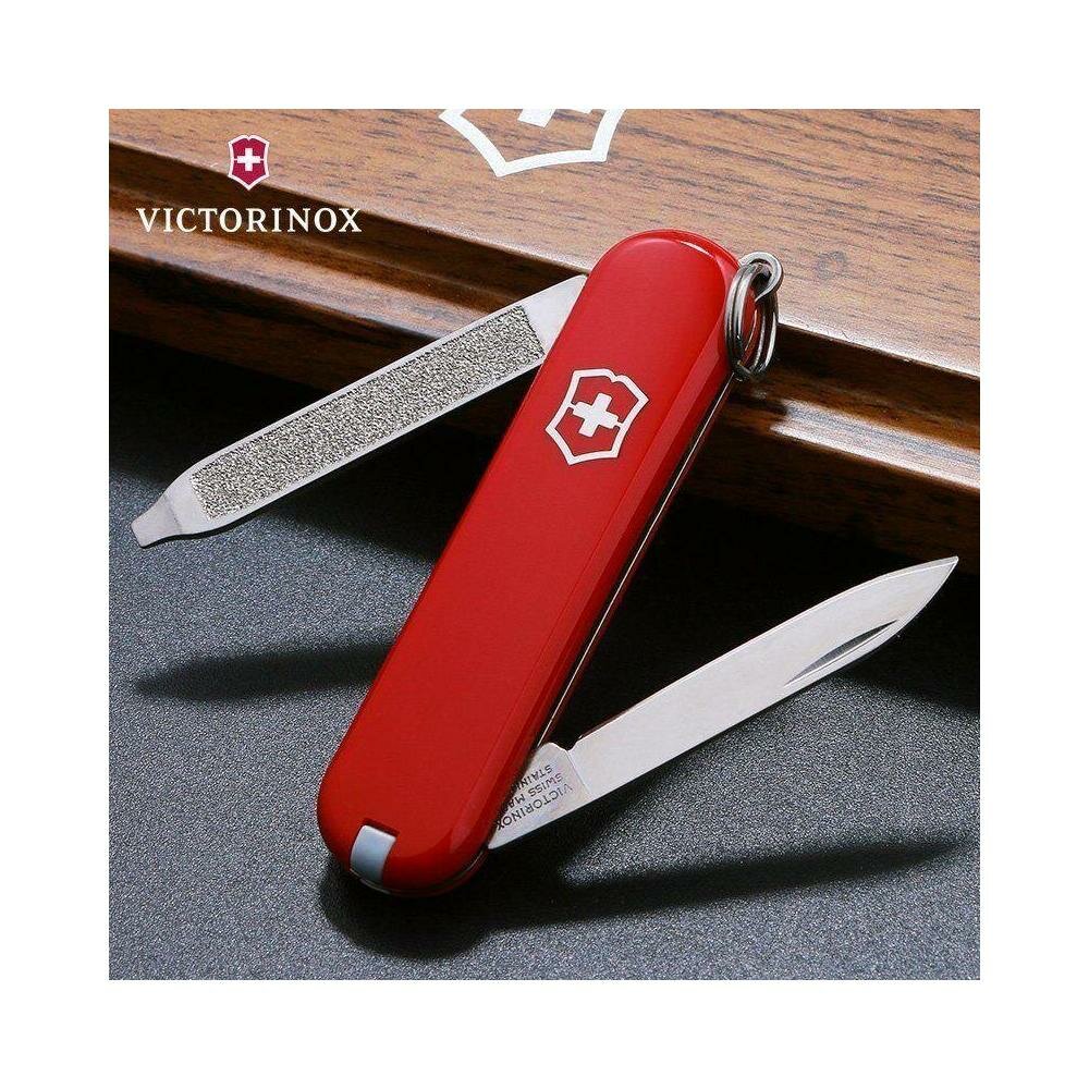 Нож перочинный Victorinox Escort (0.6123) 58мм 6функций красный - фото №18