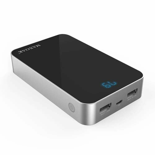 Внешний аккумулятор MAXOAK 13000 mAh с двумя USB-портами калёное стекло 140000₽