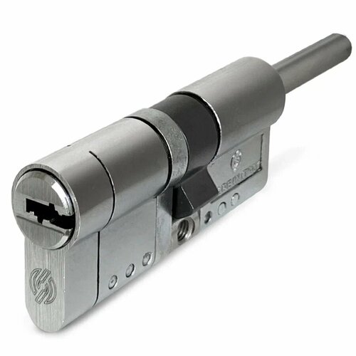 Цилиндр SECUREMME EVOК75 ключ/шток 77(46+31Ш)мм, никель