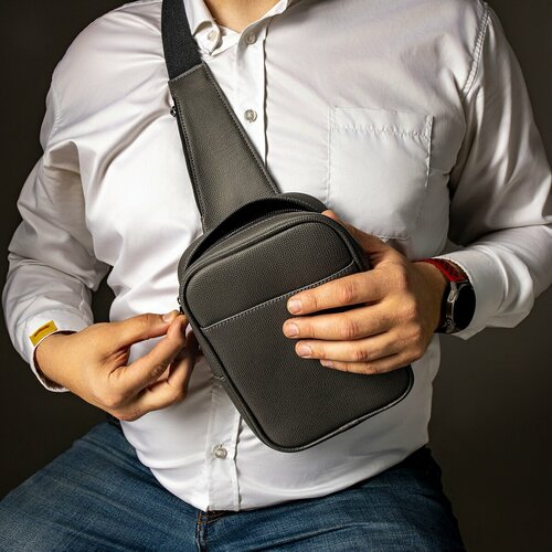 фото Рюкзак планшет j. audmorr jambp004, фактура гладкая, серый