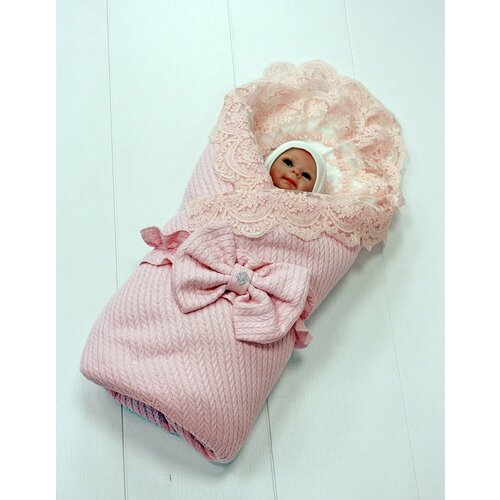 Набор для выписки осень-зима для младенца 5 предметов Розовый Пике арт БД-01024-ДМ-2 4340₽