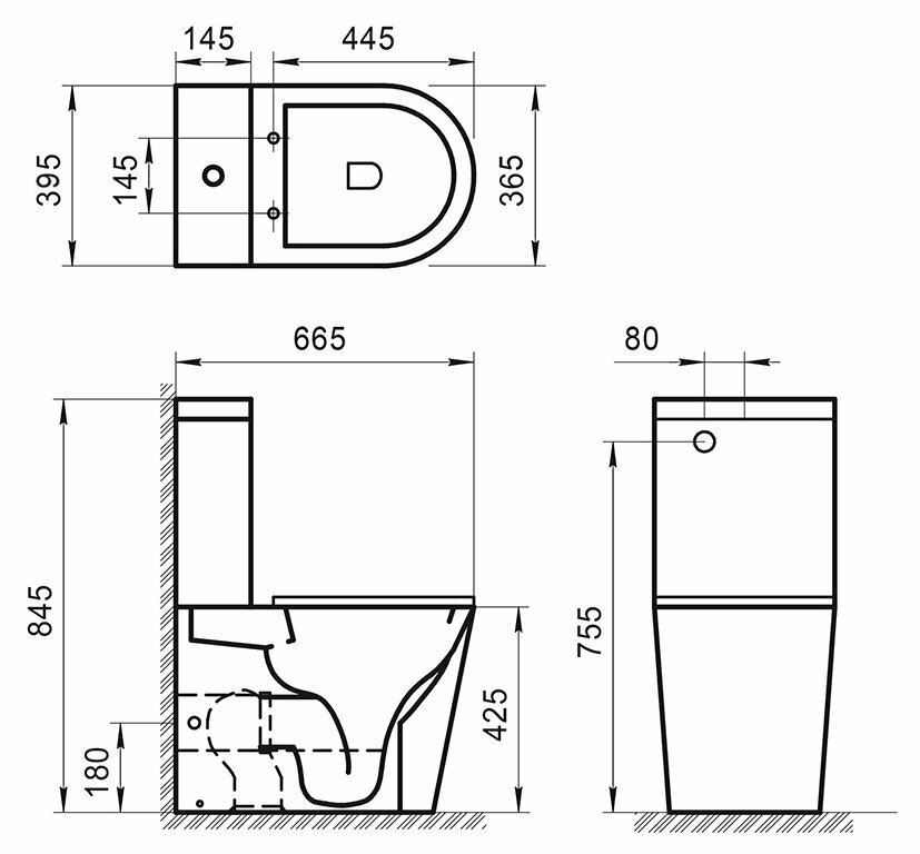 BelBagno Унитаз-компакт BelBagno Sfera-r BB2141CPR - фотография № 12