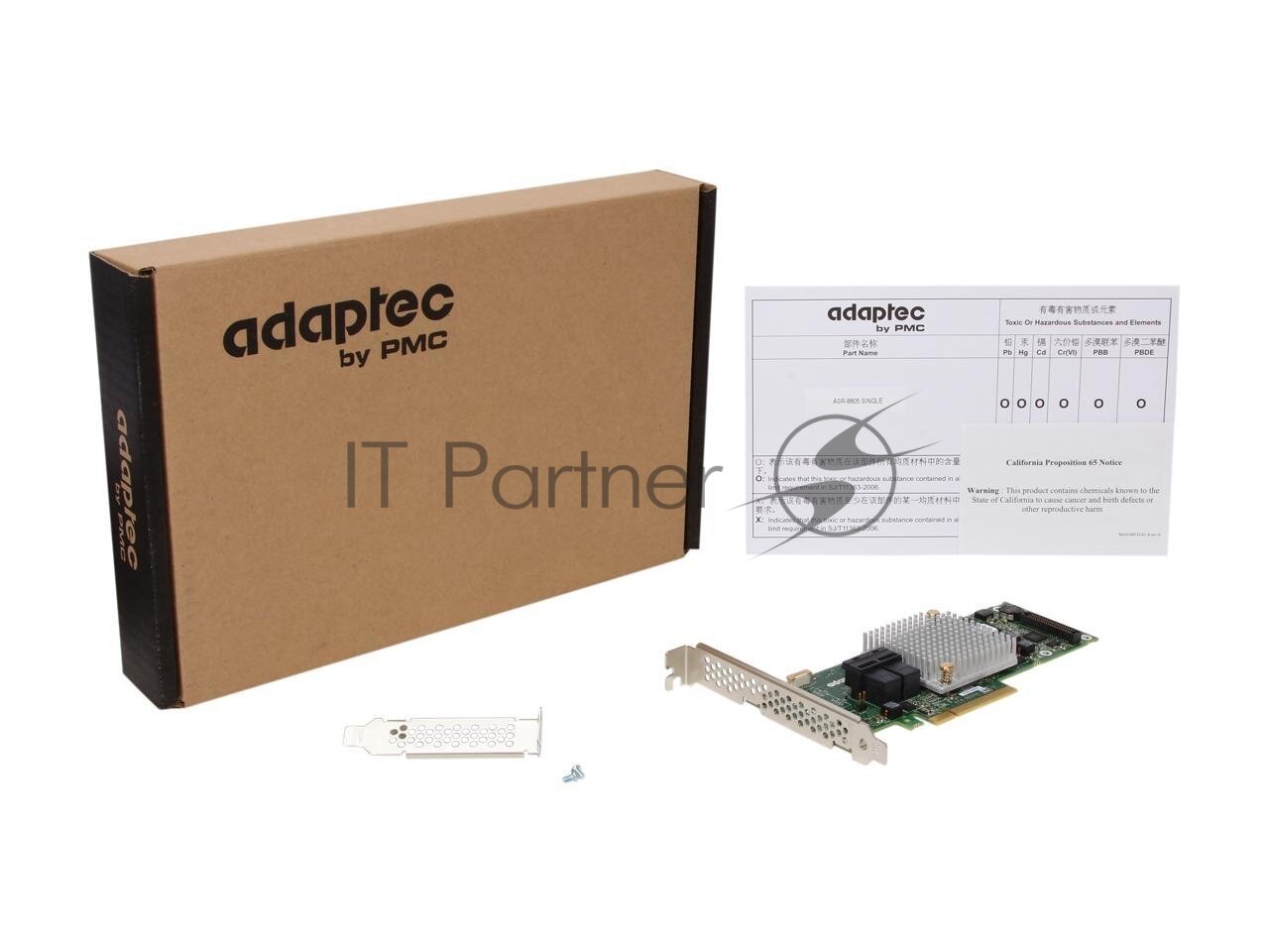 Контроллер Adaptec ASR-8805 SGL RAID 0/1/1E/10/5/6/50/60 8i-ports 1Gb (2277500-R) - фото №14