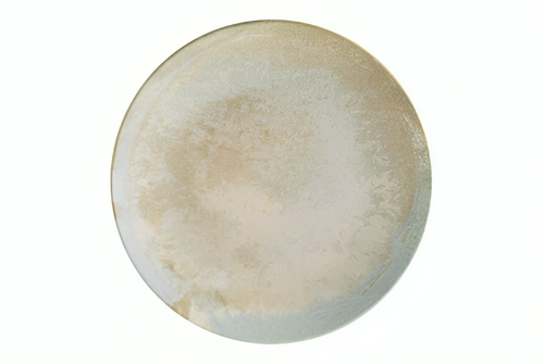 Тарелка Bonna, серия Luz, диаметр 21 см, фарфор, цвет бежевый