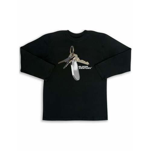 Лонгслив Bloom Century, размер 54, черный