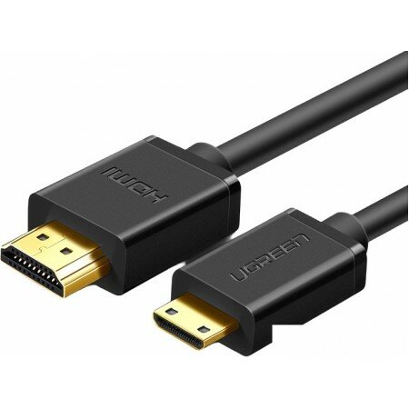 Кабель Ugreen HD108 11167 HDMI - miniHDMI (1.5 м, черный)