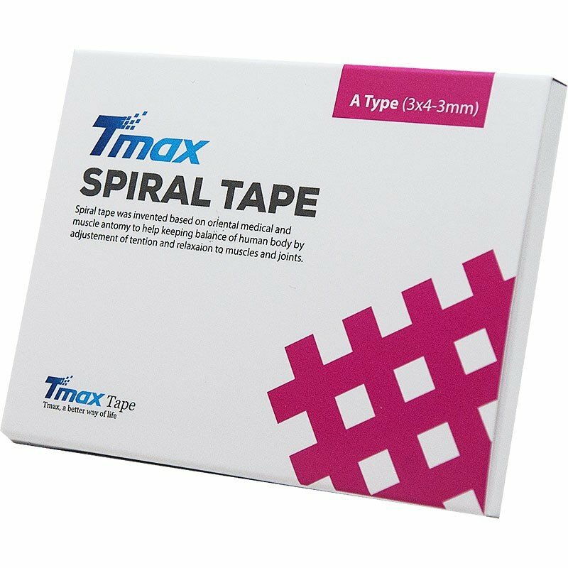 Кросс-тейп Tmax Spiral Tape Type A (20 листов), арт. 423716, телесный