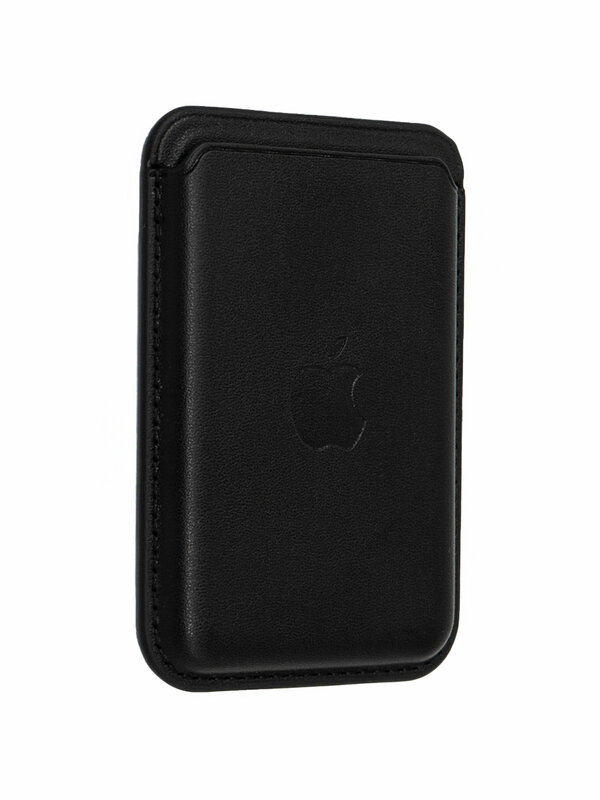 Картхолдер Wallet Midnight Кожаный чехол-бумажник MagSafe для iPhone, «тёмная ночь»