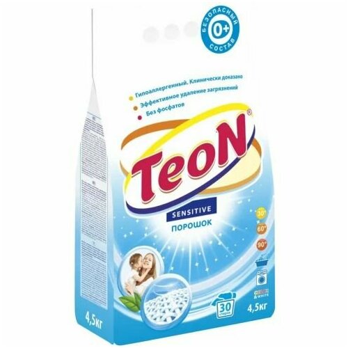 Стиральный порошок Teon Sensetive 4,5кг, 6уп.