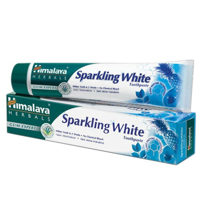 Зубная паста Отбеливающая Хималая (Sparkling White Himalaya), 80 грамм