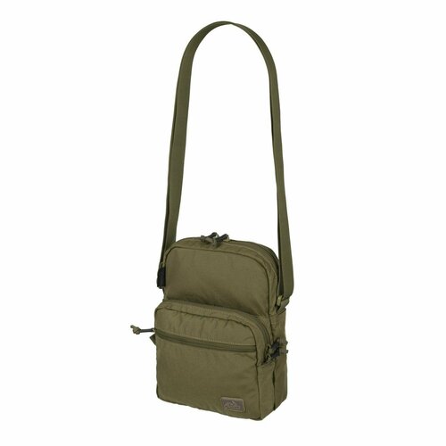 фото Сумка барсетка helikon-tex, фактура зернистая, матовая, olive green
