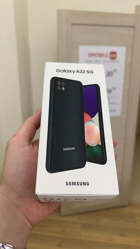 Смартфон Samsung Galaxy A22 4/64 ГБ RU, Dual nano SIM, мятный — купить ...