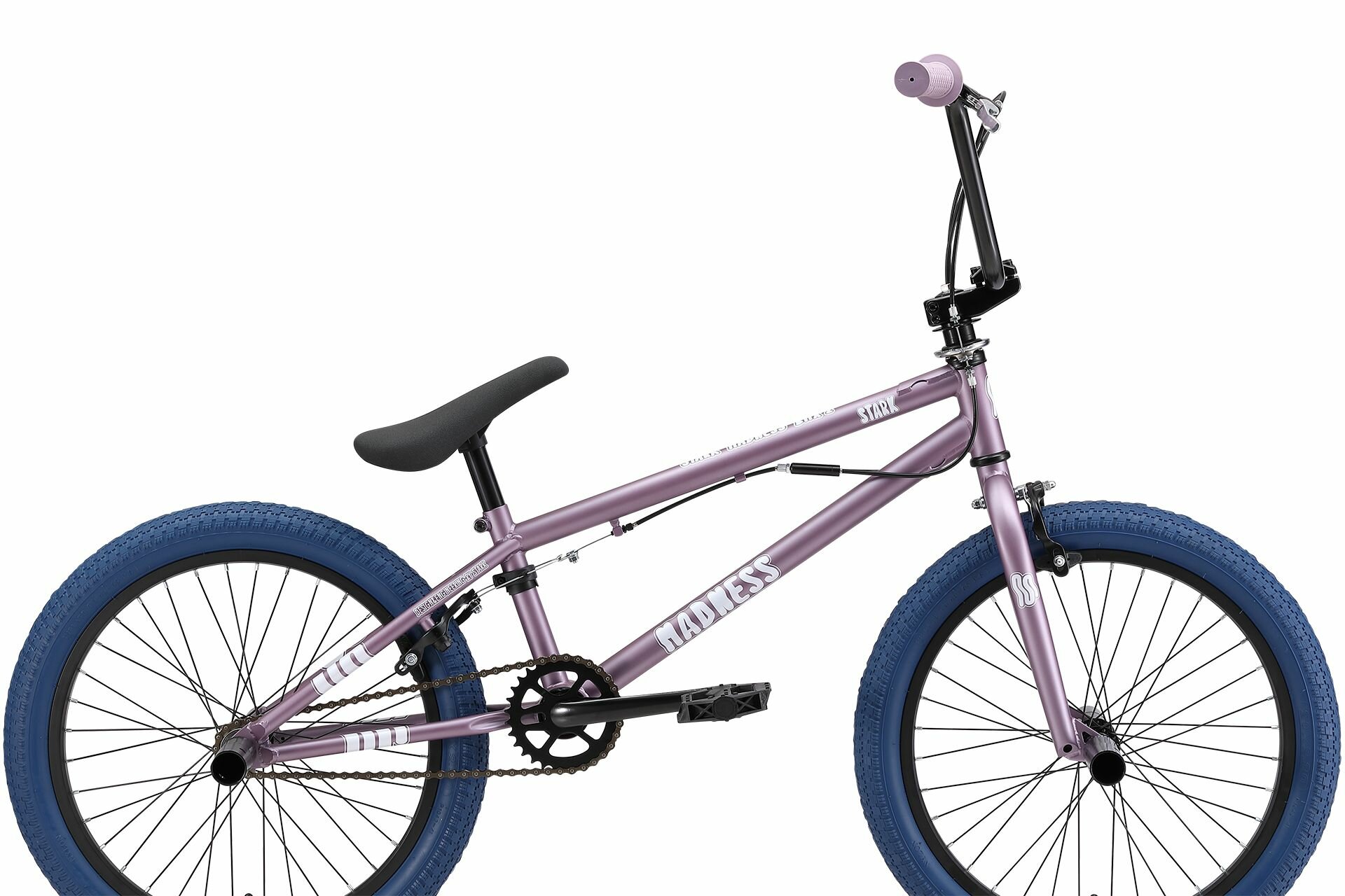 Велосипед STARK Madness BMX 2 фиолетово-серый/перламутр/темно-синий HQ-0014142