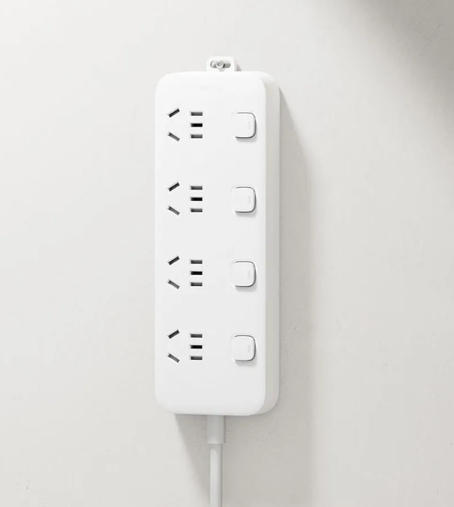 фото Сетевой фильтр Xiaomi power strip 4 positions 4 controls 1.8 meters