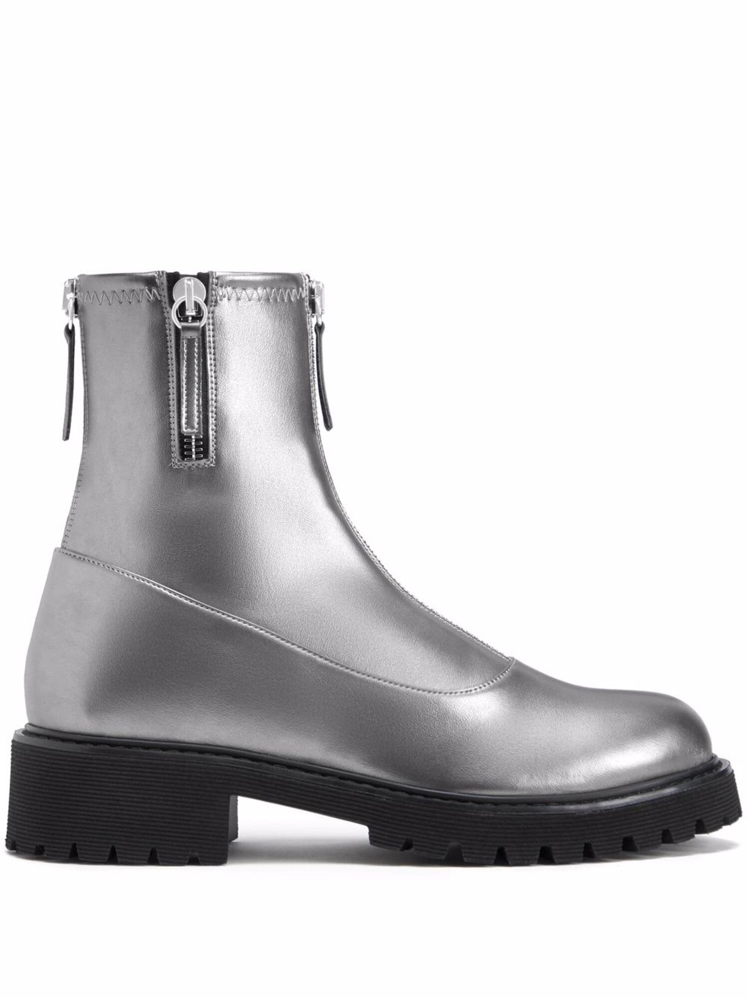 Ботинки Giuseppe Zanotti Gz Alexa, размер 36 EU, серебристый