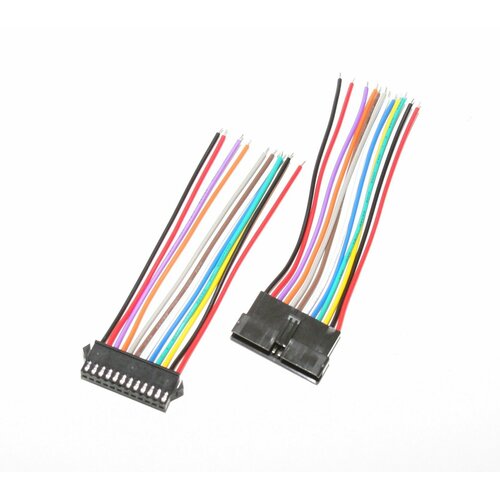 Коннектор разъем SM 2.54мм 12 pin мама-папа