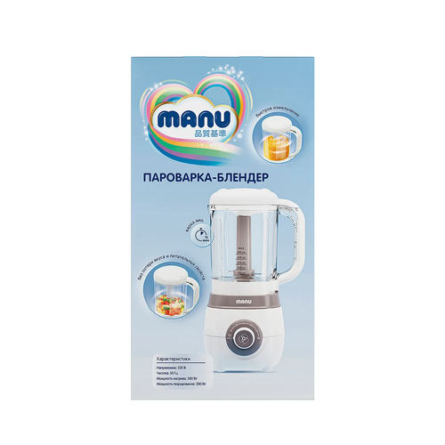 Пароварка-блендер Manu MN-1029 6237₽
