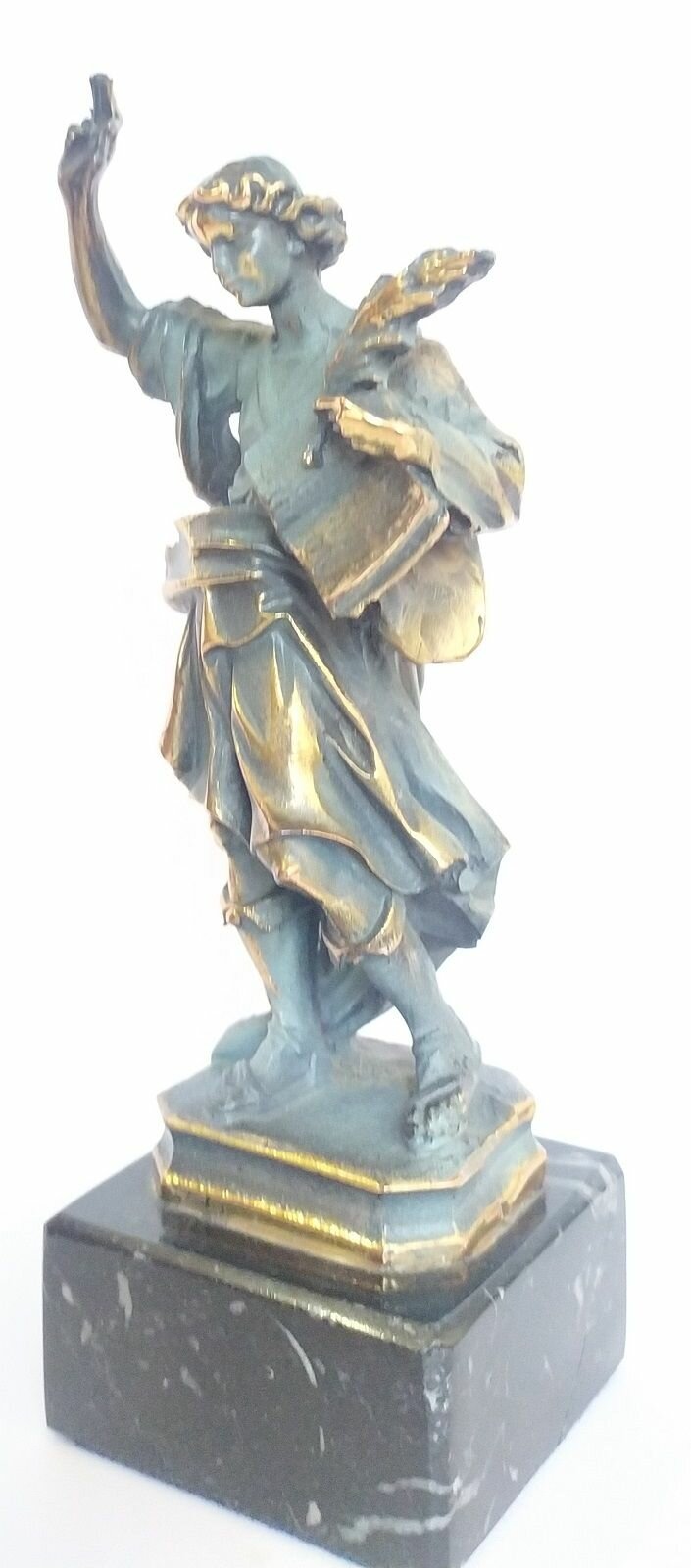 Мальчик с книгой металл Н — фото 1