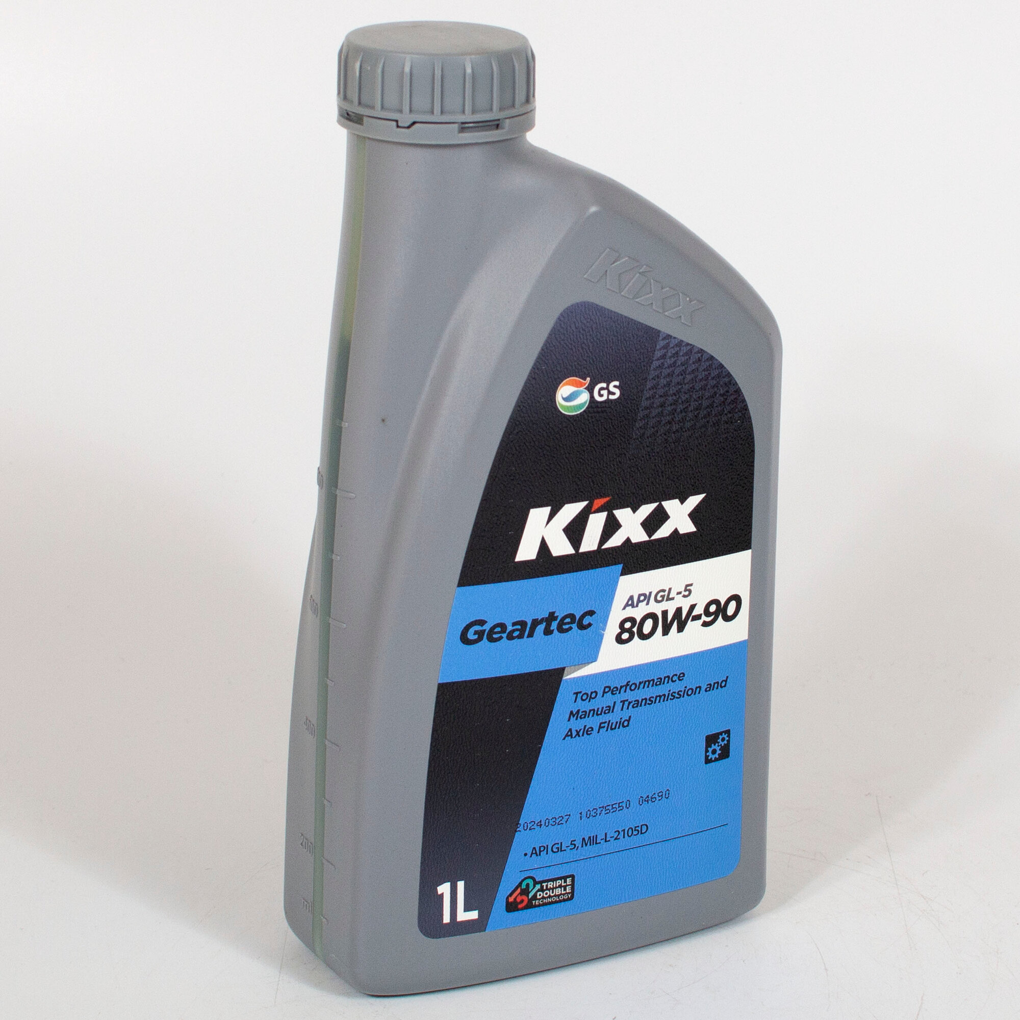 Трансмиссионное масло KIXX GEARTEC GL-5 80W-90, 1л