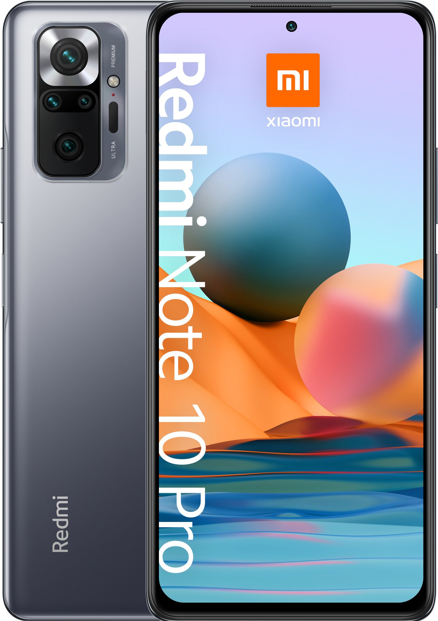 Смартфон Xiaomi Redmi Note 10 Pro 8/128ГБ RU, Dual nano SIM, серый оникс